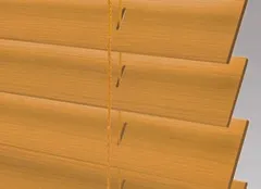 Fabric Blond Hickory for Alta Faux Wood blinds and window coverings