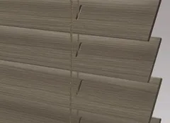 Fabric Gray Ashwood for Alta Faux Wood blinds and window coverings