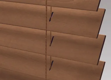 Fabric Stewart Pecan for Alta Real Wood blinds and window coverings