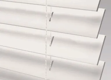 Fabric Milky White for Alta Real Wood blinds and window coverings