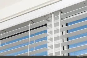 Fabric White for Brite Blinds FastFaux blinds and window coverings