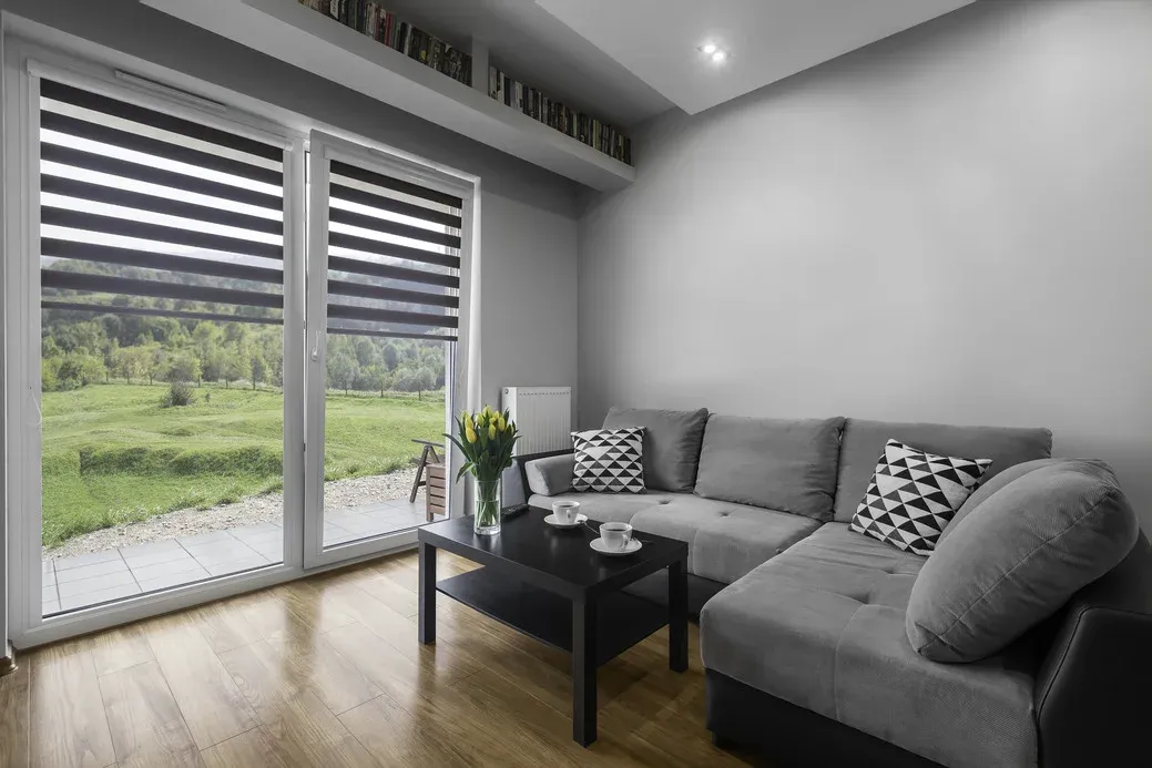 Custom blind in house